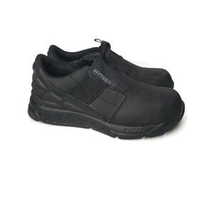 HYTEST Men's Metatarsal Guard Safety Shoes Black‎ Size 5.5